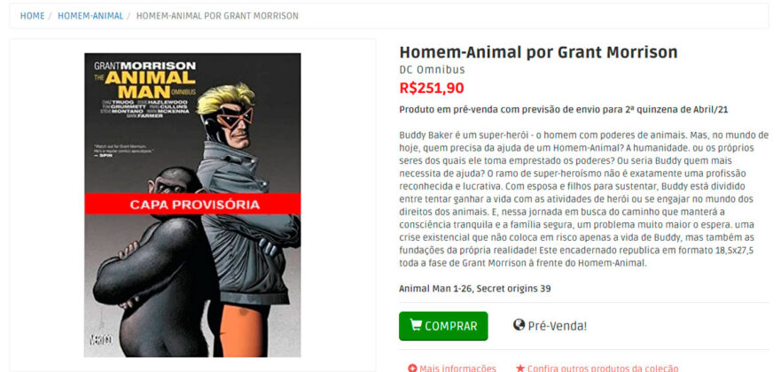 homem-animal-omnibus-panini-comics
