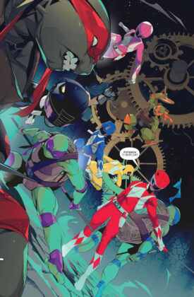 Power Rangers e Tartarugas Ninja: Pipoca e Nanquim dá início a pré-venda da HQ
