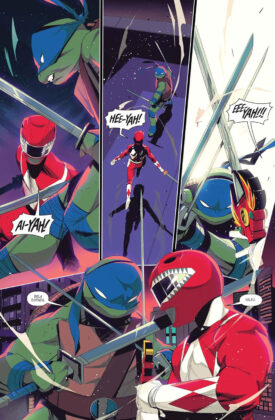 Power Rangers e Tartarugas Ninja: Pipoca e Nanquim dá início a pré-venda da HQ