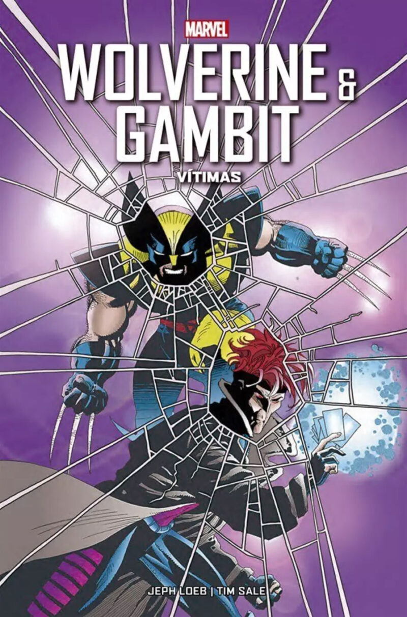Wolverine e Gambit: Vítimas - Marvel Vintage - Jeph Loeb e Tim Sale | Capa Panini Comics (2021)