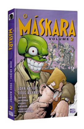 Capa. O M&aacute;skara - Volume 2 | Pipoca e Nanquim (2026)